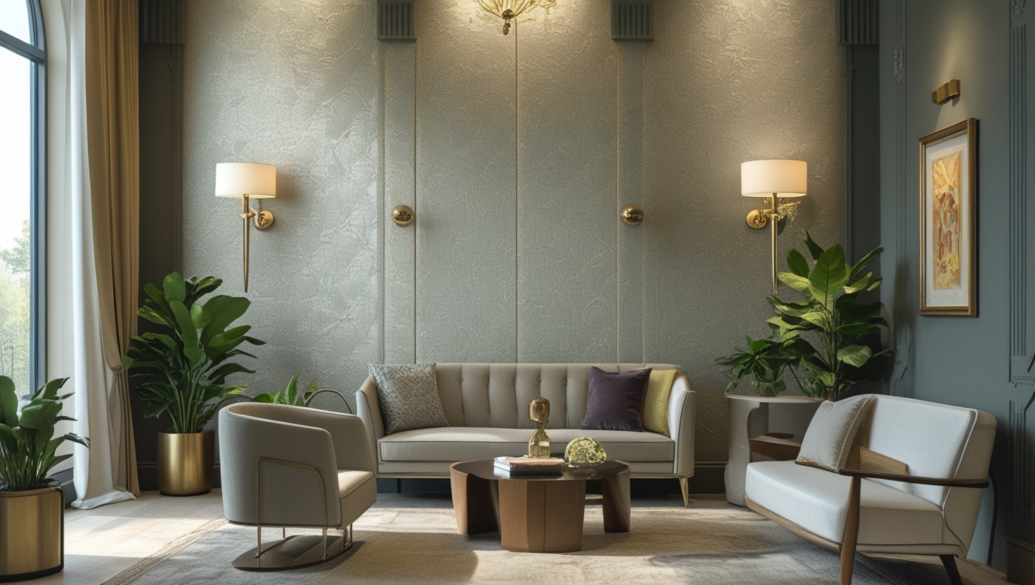 Topli wall covering Sri Lanka – Geometric design